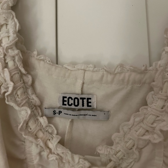 Ecote Olive Ruffled Drop Waist
Milkmaid Mini Dress - Picture 3 of 7